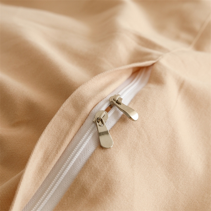 91家纺网 家纺一手货源 找家纺 艾莱家纺 2023新款A类秋恋磨毛刺绣四件套 秋恋-奶咖