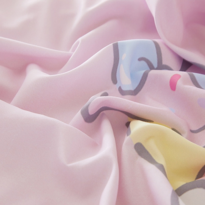 91家纺网 家纺一手货源 找家纺 蘭菲 2023新款三丽鸥全棉单床笠 花园宝宝