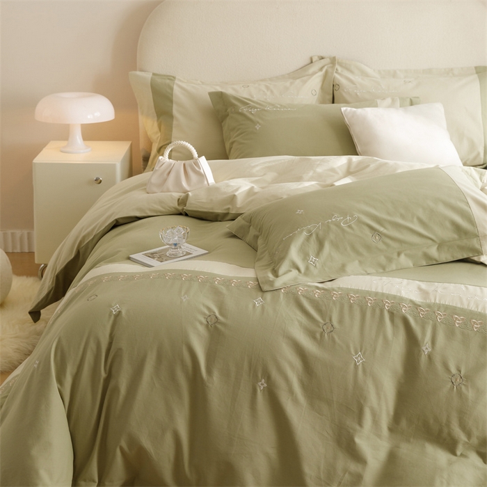 91家纺网 家纺一手货源 找家纺 （总）艾莱家纺 2023新款A类秋恋磨毛刺绣四件套