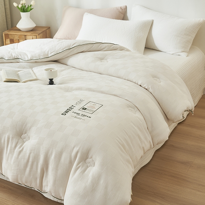 91家纺网 家纺一手货源 找家纺 （总）子由家居 2023新款b类纯棉原棉100棉花冬被