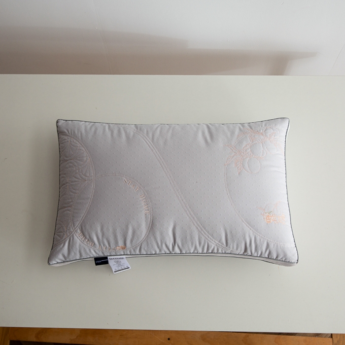91家纺网 家纺一手货源 找家纺 拾光枕芯 2023新款幸运加倍枕 灰色48*74cm/只
