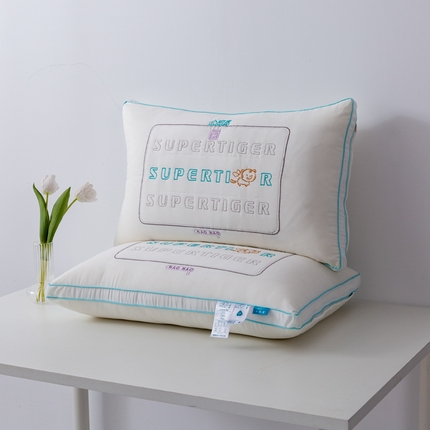 （总）拾光枕芯 2023新款小奶虎立体绣花枕