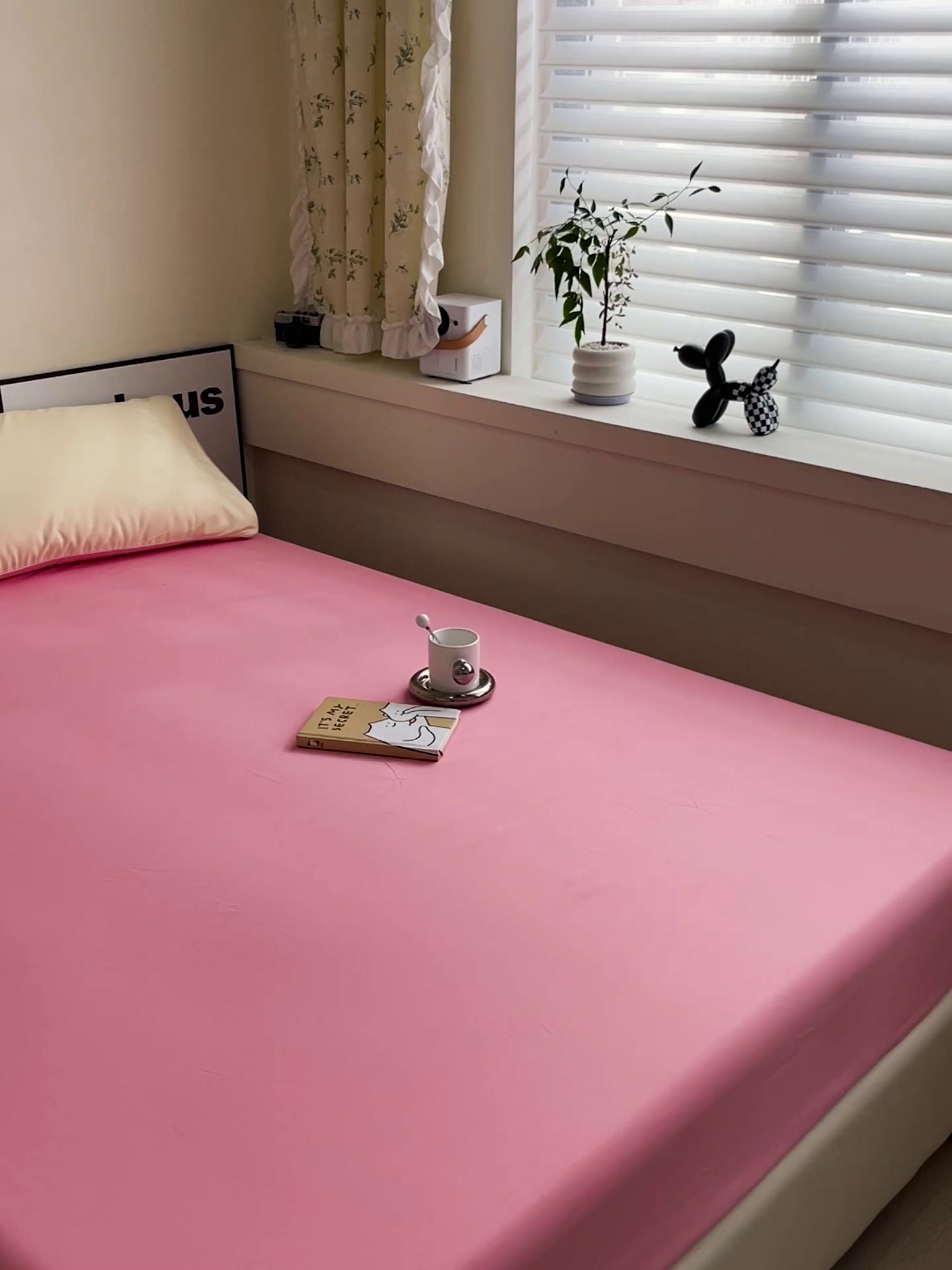 91家纺网 家纺一手货源 找家纺 蓝淋家纺 2023新款新品床笠 奶白玉