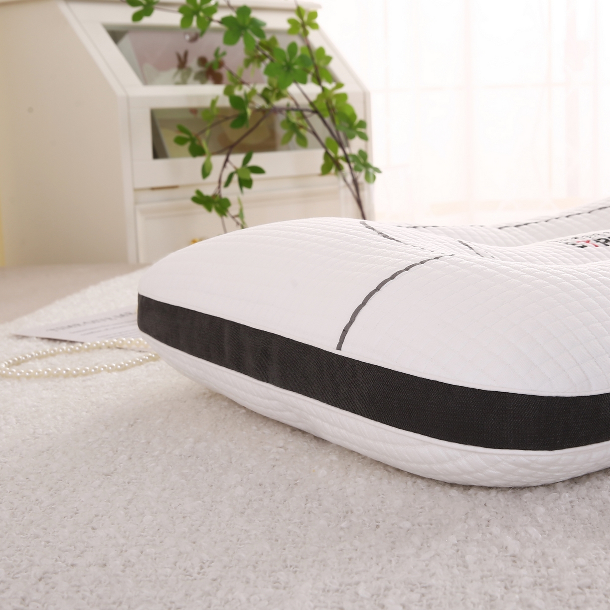 91家纺网 家纺一手货源 找家纺 拾光枕芯 2023新款TEC睡眠科技枕 TEC睡眠科技枕2