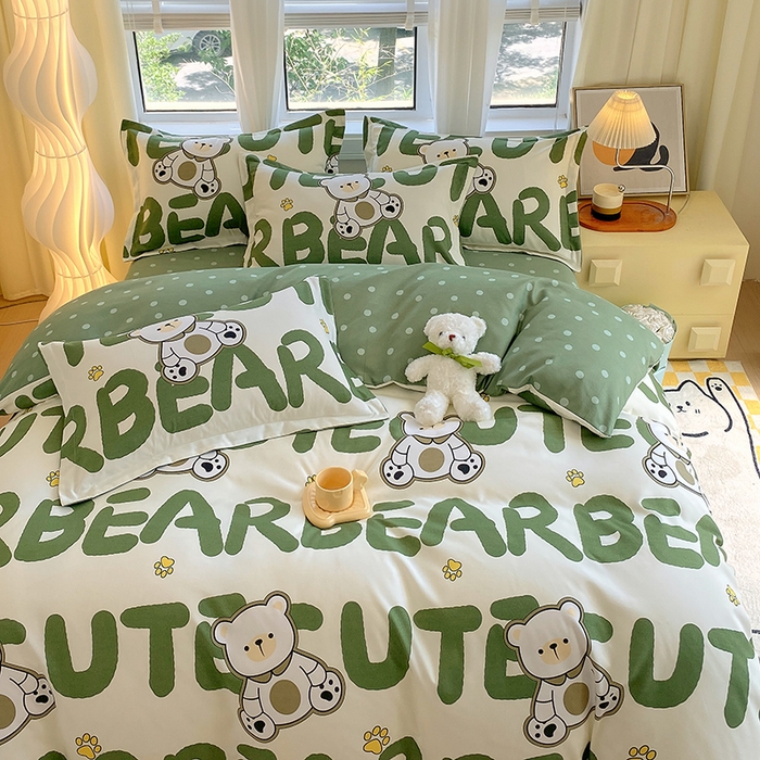 91家纺网 家纺一手货源 找家纺 （总）艾橙家纺 2023新款秋冬新款140g植物羊绒磨毛四件套