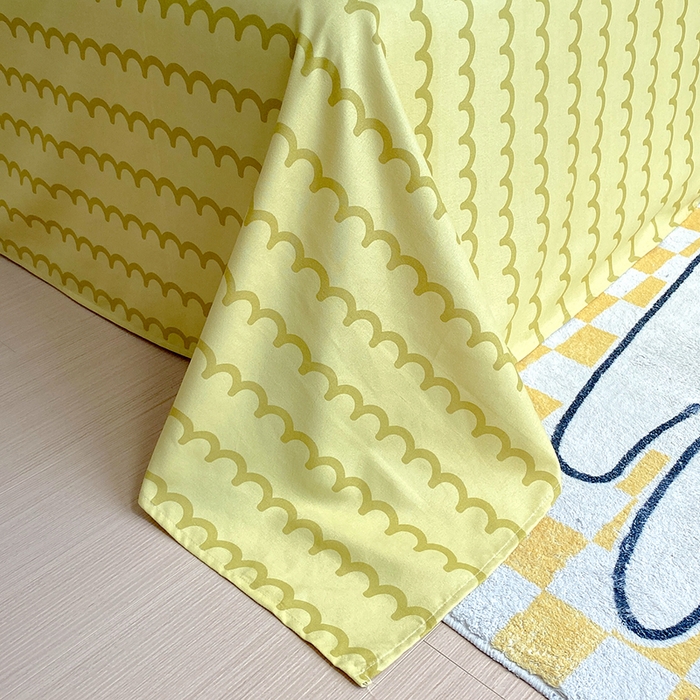 91家纺网 家纺一手货源 找家纺 艾橙家纺 2023新款秋冬新款140g植物羊绒磨毛四件套 茉彩花韵