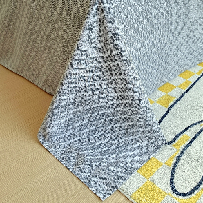 91家纺网 家纺一手货源 找家纺 艾橙家纺 2023新款秋冬新款140g植物羊绒磨毛四件套 伊莎贝尔