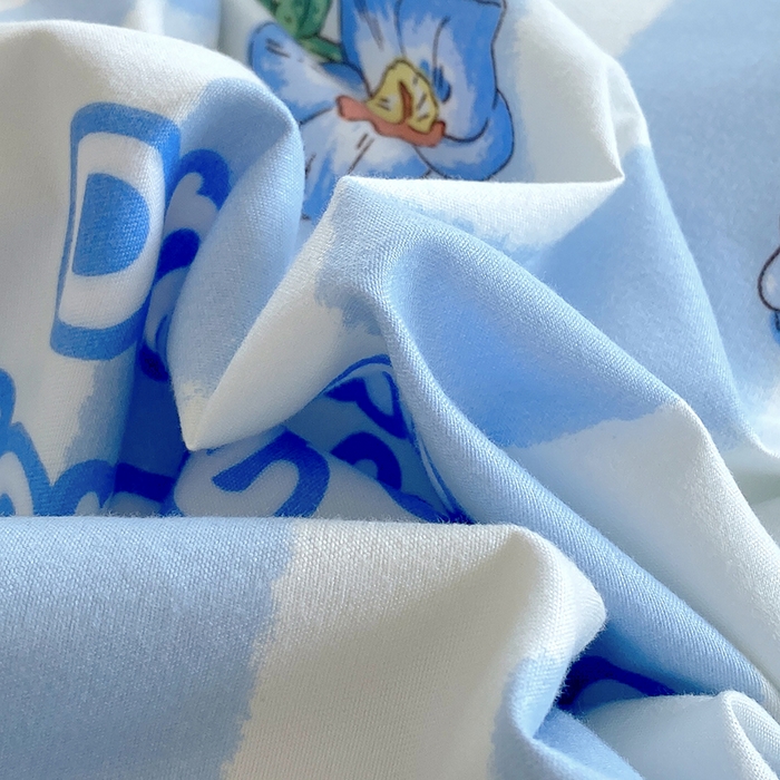 91家纺网 家纺一手货源 找家纺 艾橙家纺 2023新款秋冬新款140g植物羊绒磨毛四件套 绵绵小兔