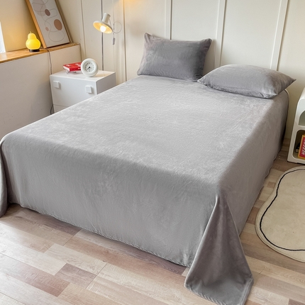 91家纺网 家纺一手货源 找家纺 （总）莎臣豹 2025新款牛奶绒单床单