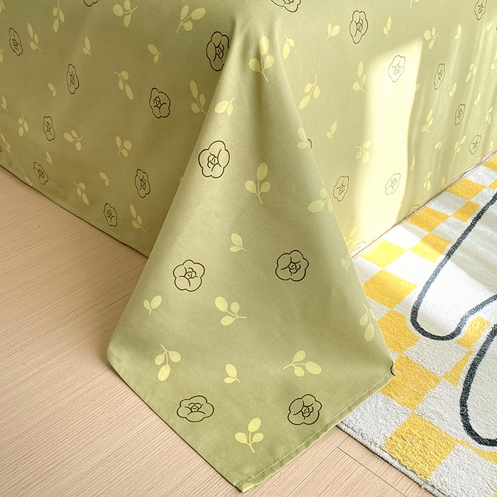 91家纺网 家纺一手货源 找家纺 艾橙家纺 2023新款秋冬新款140g植物羊绒磨毛四件套 丁香玉兰