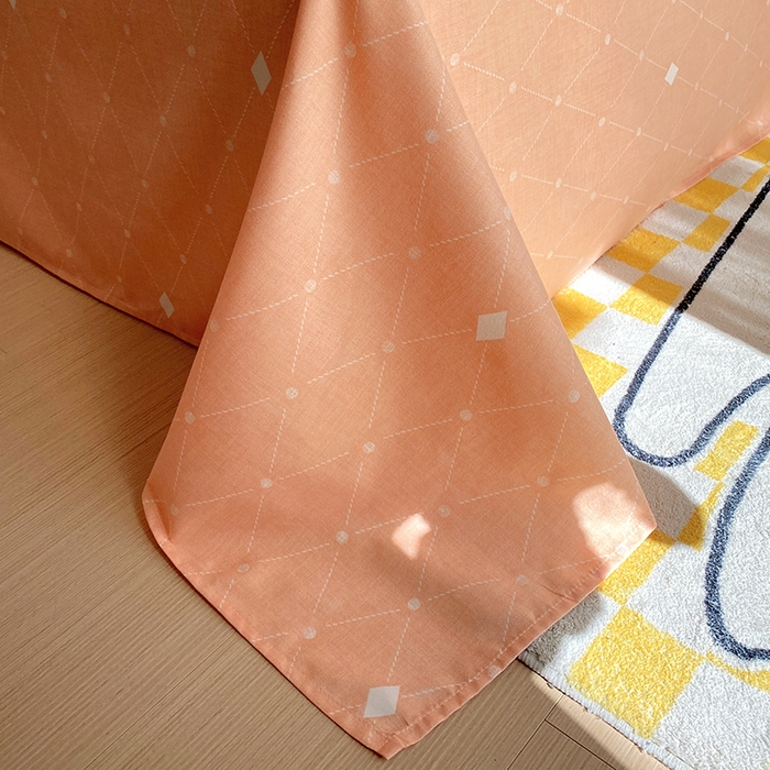 91家纺网 家纺一手货源 找家纺 艾橙家纺 2023新款秋冬新款140g植物羊绒磨毛四件套 欢乐假日