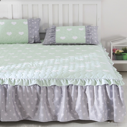 91家纺网 家纺一手货源 找家纺 （总）爱妮玖玖家纺 2023新款韩式夹棉床裙