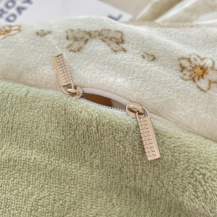 91家纺网 家纺一手货源 找家纺 莱米家纺 2023新款小版牛奶绒印花四件套 繁花似锦