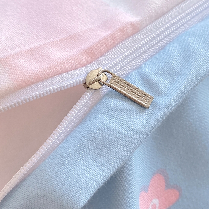 91家纺网 家纺一手货源 找家纺 艾橙家纺 2023新款秋冬新款140g植物羊绒磨毛四件套 爱丽丝