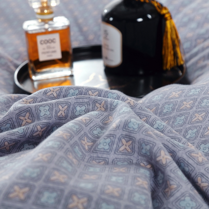 91家纺网 家纺一手货源 找家纺 （总）OL家纺 2023新款100支抗菌全棉磨毛刺缝床盖夹棉四件套