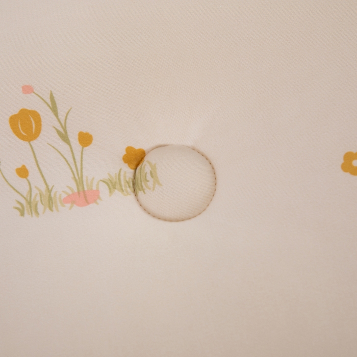 91家纺网 家纺一手货源 找家纺 天瑜家纺2023新款针织豆豆绒冬被系列 花丛小兔米