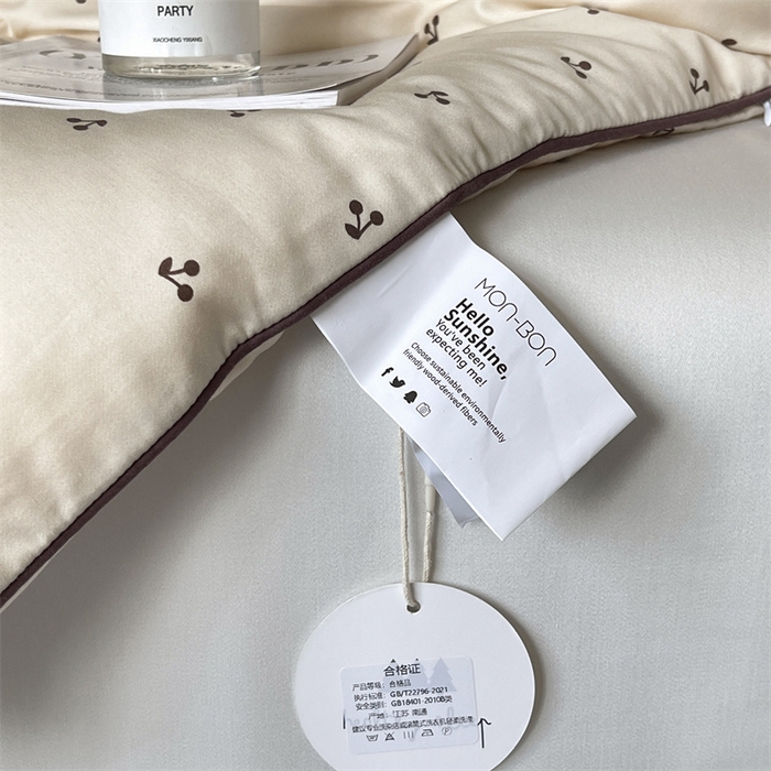 91家纺网 家纺一手货源 找家纺 汇庭 2023新款雅棉春秋被-棚拍 麦芽