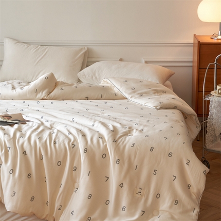 91家纺网 家纺一手货源 找家纺 汇庭 2023新款雅棉春秋被-棚拍 小幸运