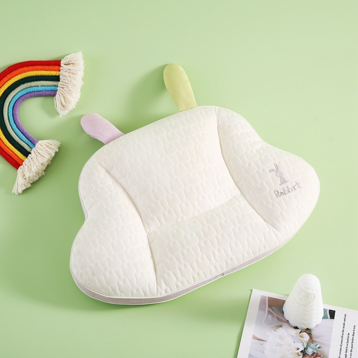 91家纺网 家纺一手货源 找家纺 拾光枕芯 2023新款兔耳朵护颈软枕 4