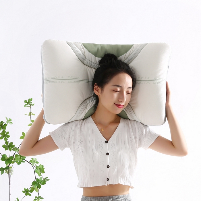 91家纺网 家纺一手货源 找家纺 （总）拾光枕芯 2023新款植物护颈枕2