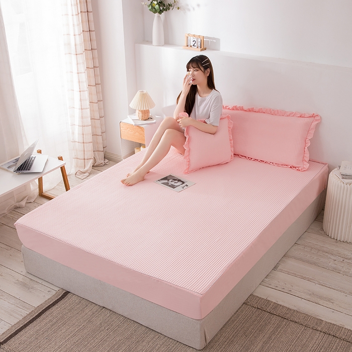 91家纺网 家纺一手货源 找家纺 （总）紫碧螺家纺 2023新款四季棉夹棉系列床笠