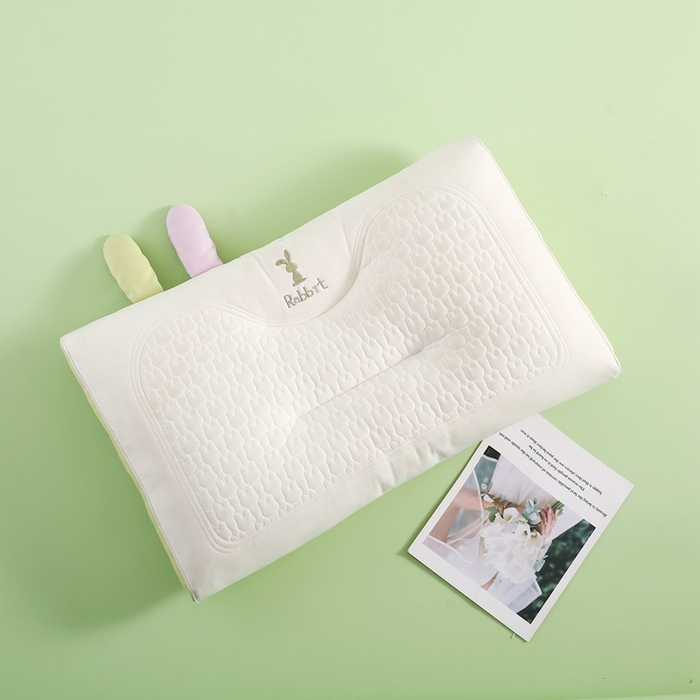 91家纺网 家纺一手货源 找家纺 拾光枕芯 2023新款兔耳朵护颈软枕 2