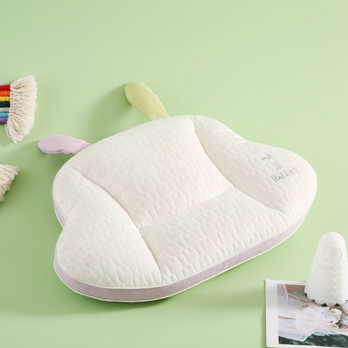 91家纺网 家纺一手货源 找家纺 拾光枕芯 2023新款兔耳朵护颈软枕 4