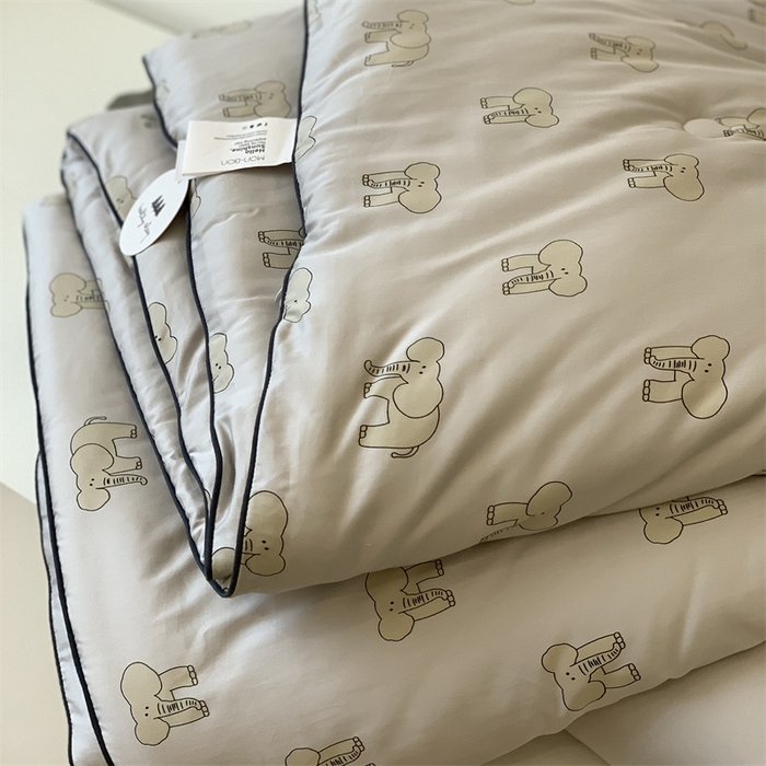 91家纺网 家纺一手货源 找家纺 （总）汇庭 2023新款雅棉春秋被-实拍