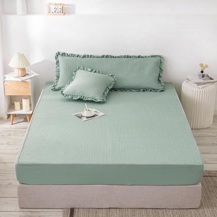 91家纺网 家纺一手货源 找家纺 （总）紫碧螺家纺 2023新款四季棉夹棉系列床笠