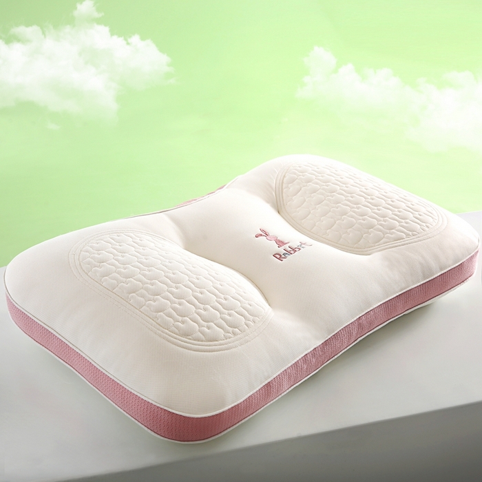 91家纺网 家纺一手货源 找家纺 拾光枕芯 2023新款兔耳朵护颈软枕 1