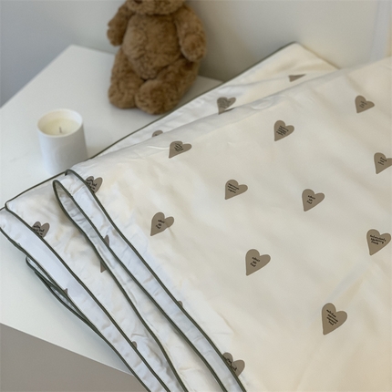 汇庭 2023雅棉2.0夏被 摩卡爱心