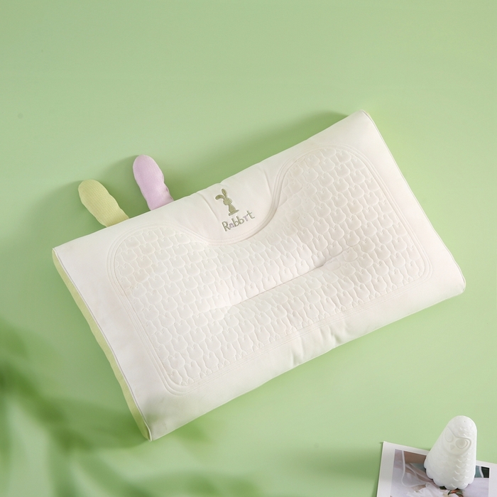 91家纺网 家纺一手货源 找家纺 拾光枕芯 2023新款兔耳朵护颈软枕 2