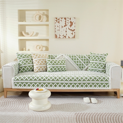 共鸣沙发垫 2023新款秋冬新款沙发垫--阳离子沙发垫 阳离子绿色