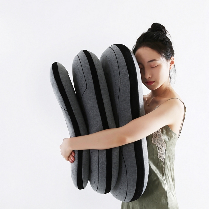 91家纺网 家纺一手货源 找家纺 （总）拾光枕芯 2023新款针织全棉空气层记忆枕