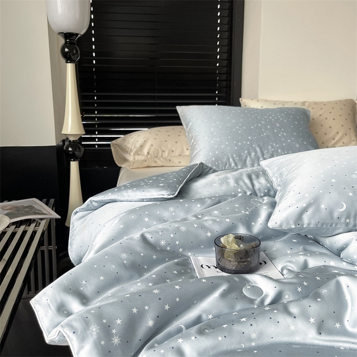 91家纺网 家纺一手货源 找家纺 汇庭 2023新款雅棉春秋被-棚拍 星月