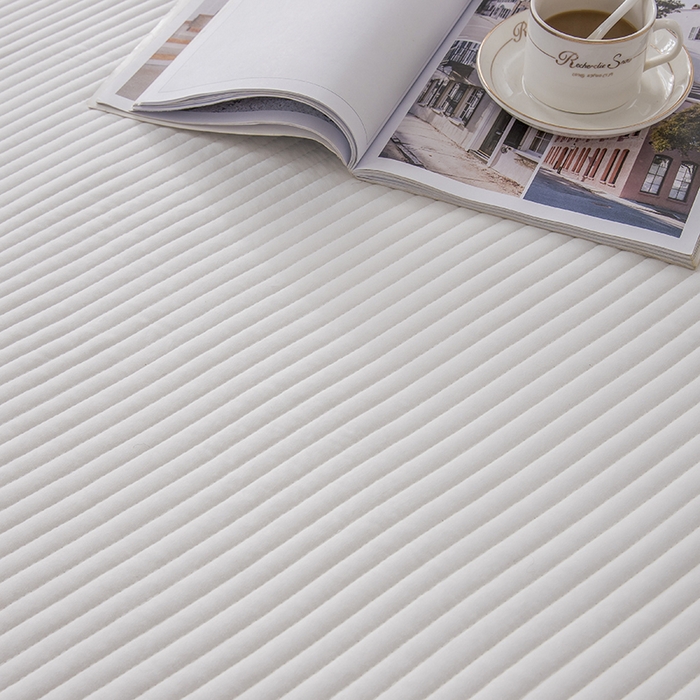 91家纺网 家纺一手货源 找家纺 紫碧螺家纺 2023新款四季棉夹棉系列床笠 白