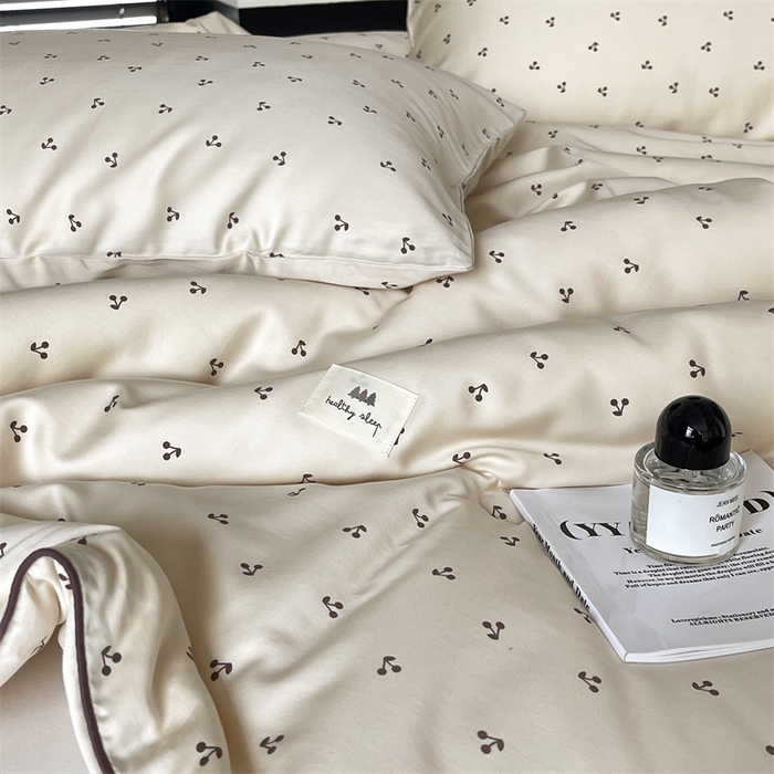 91家纺网 家纺一手货源 找家纺 汇庭 2023新款雅棉春秋被-棚拍 麦芽