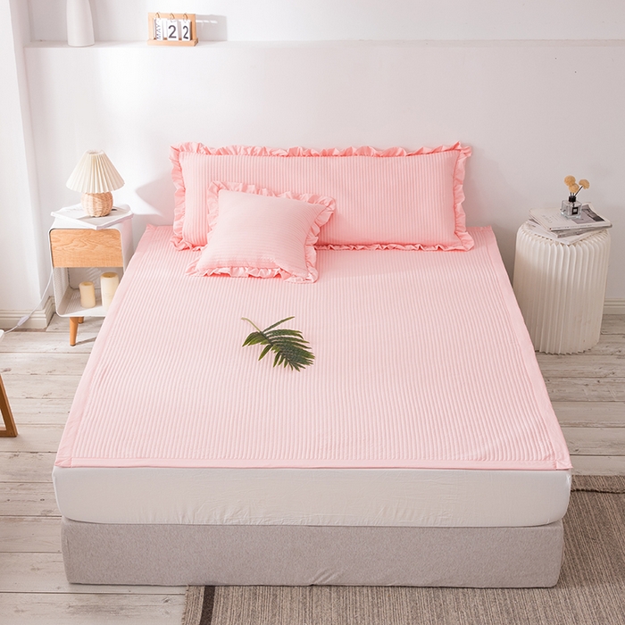 91家纺网 家纺一手货源 找家纺 （总）紫碧螺家纺 2023新款新款四季棉夹棉系列床盖款