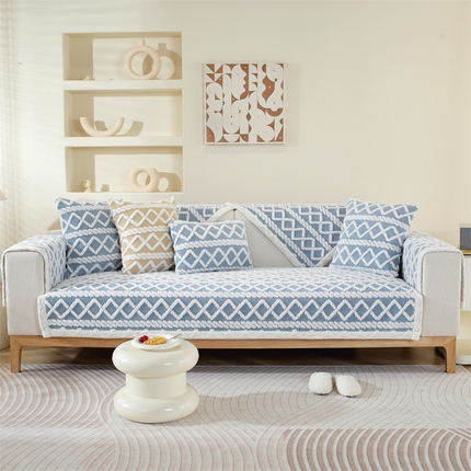 共鸣沙发垫 2023新款秋冬新款沙发垫--阳离子沙发垫 阳离子蓝色