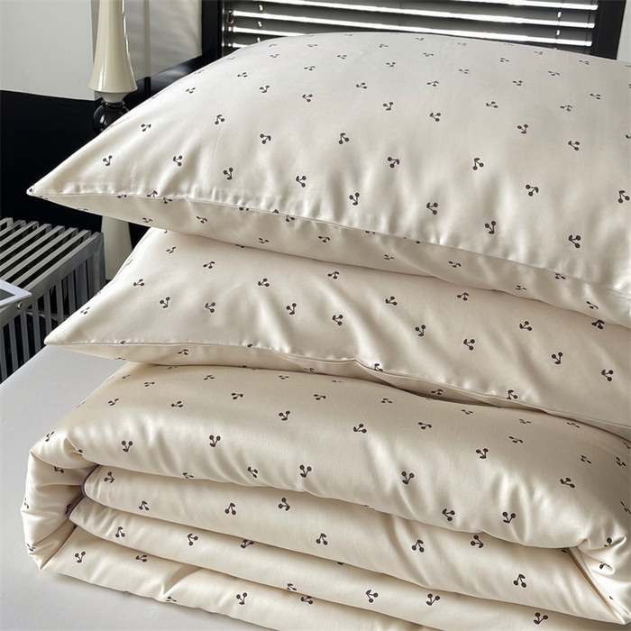 91家纺网 家纺一手货源 找家纺 汇庭 2023新款雅棉春秋被-棚拍 麦芽