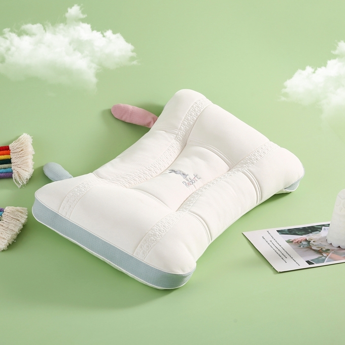 91家纺网 家纺一手货源 找家纺 拾光枕芯 2023新款兔耳朵护颈软枕 3