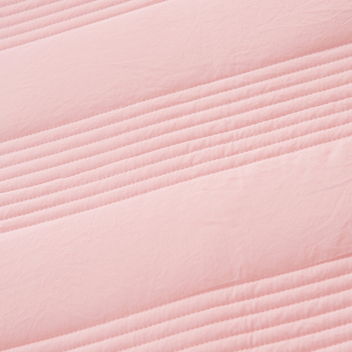 91家纺网 家纺一手货源 找家纺 紫碧螺家纺 2023新款四季棉夹棉系列夏被款 粉