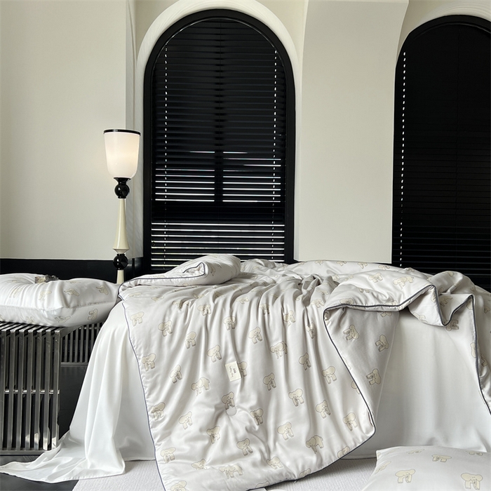 91家纺网 家纺一手货源 找家纺 （总）汇庭 2023新款雅棉春秋被-棚拍