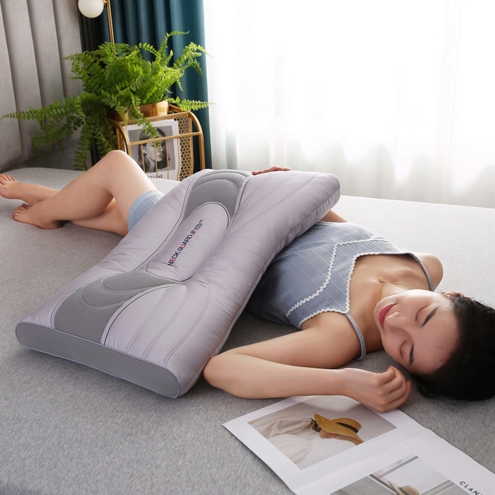 91家纺网 家纺一手货源 找家纺 拾光枕芯 2023新款睡眠科技护颈枕 3