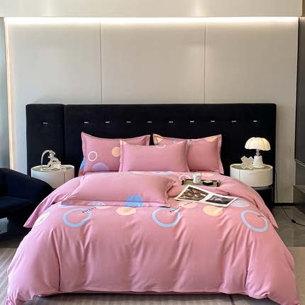 91家纺网 家纺一手货源 找家纺 （总）铭成 2024新款全棉生态喷气加厚磨毛单品被套