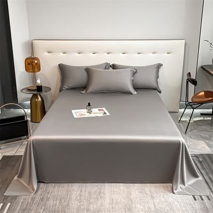 91家纺网 家纺一手货源 找家纺 （总）DC 2024新款100支长绒棉纯色悠品系列--单床单