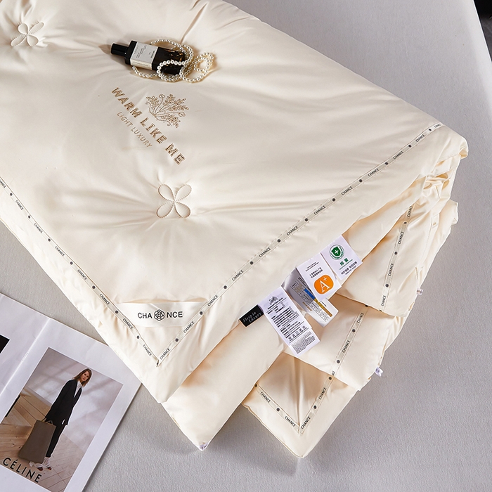 91家纺网 家纺一手货源 找家纺 （总）丽卡家纺  2023新款蚕丝棉被子被芯-完美演绎