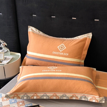 91家纺网 家纺一手货源 找家纺 （总）铭成 2024新款全棉生态喷气加厚磨毛单品枕套