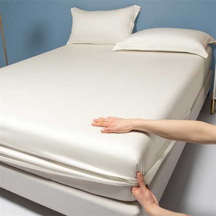 91家纺网 家纺一手货源 找家纺 （总）DC 2024新款100支长绒棉纯色悠品系列--单床笠