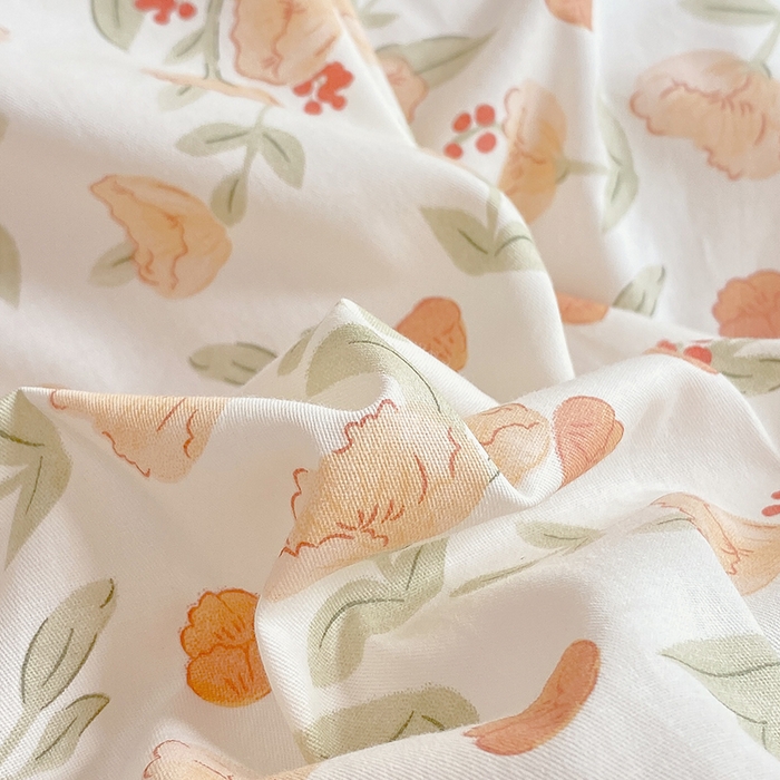 91家纺网 家纺一手货源 找家纺 罗艺轩家纺2024新款全棉蕾丝夹棉床裙忆江南系列-床裙三件套 忆江南~花千朵